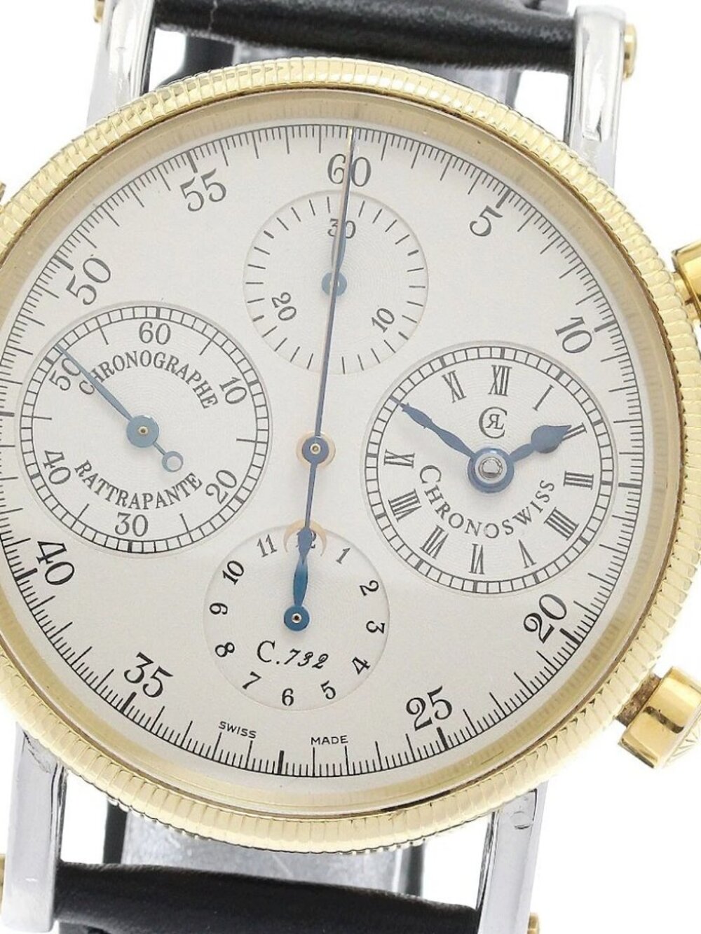 Chronoswiss Rattrapante CH7322 Split seconds Automatic Men's Watch